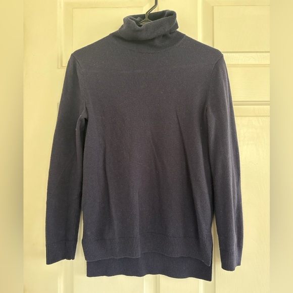 GAP Sweaters - Gap Navy Merino Blend Turtleneck Sweater XS